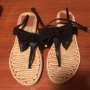 Tory Burch bow sandals